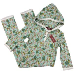 MilkBarn Baby 12 18 Mos Floral Jumpsuit Outfit Bamboo One Piece Romper